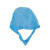 鹿色 防尘SMS防护帽后系绳一次性PP飘带帽头罩 PP无纺布蓝色系带（定制） 一个价