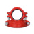 宽选工品 沟槽卡箍 消防管道管箍抱箍 水管连接件卡箍 单位：个 DN150/外径165 