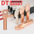 凤凰 DT120-A级-10只装 DT铜接线端子接头线耳堵油铜鼻子定制