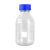 佑工信 透明丝口玻璃瓶 螺纹口带刻度螺口试剂瓶样品瓶 蓝盖试剂瓶 单位：个 高硼硅100ml（5个） 