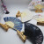 施恩德 日式装饰扇子日本樱花日韩料理餐厅寿司店摆台装饰品32厘米 B-14