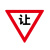 YUETONG/月桐 道路安全交通标识牌 DYT-Y0551 减速让行 三角形铝板边长600mm 厚度1.2mm 送抱箍螺丝