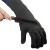 黑色5级防割护臂 玻璃厂包钢丝护腕长手套防刀割袖套劳保 迷彩芳纶包钢丝手套