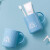 茶花（CHAHUA）漱口杯塑料套装情侣牙刷杯创意杯子儿童洗漱杯牙杯牙缸刷牙杯 蓝色1个