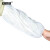 安赛瑞  一次性塑料袖套 防水防油PE套袖 餐厨保洁护袖 白色 200只装  11373
