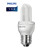飞利浦（PHILIPS）照明企业客户  大小螺口节能灯 室内节能灯泡 3U 18W 白光  E27 20支 