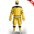 绿野客2022新款 棕熊队冰球服冰球训练服冰球衣冰球空白球衣 黄色 E032 XXXL(