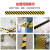 停胶带地标线贴4厨房黄色教室6s黑黄警示 红白48厘米宽X33米长6卷装