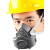 初构想3M防尘口罩3200防工业煤矿金属灰尘可清洗KN95防粉尘面罩专用3701 3200（防尘面具）3件套+60片棉