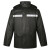 雨衣雨裤套装摩托骑行双层雨披成人分体雨衣 单杠反光 黑色3XL码（180-185） 1套