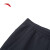 安踏夏季【商场同款】男针织运动长裤新系带束脚跑步裤官网 基础黑-3 M/男170