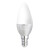 佛山照明（FSL）led灯泡E14螺口球泡蜡烛灯超亮节能灯水晶吊灯银色尖泡5.5W 白光