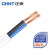 正泰（CHNT）护套线 国标平行线RVV2*1.5平方等软线两芯铜芯电线电缆 100米