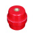 天旭高强度纺锤型红色绝缘子铜螺丝铜排零地排绝缘座支柱SM30×30 M8 1个