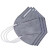 澔博王  一次性活性炭口罩 独立包装 防装修异味防尘防飞沫透气防护1个 浅灰色