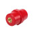 汇君SM绝缘子低压配电柜支柱红色高强度绝缘柱纺锤形SM40 孔M10(10只)