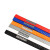 橙央 u型骨架密封条机械锋利钣金防割手护口条橡胶复合包边滑板装 黑色宽11高19mm卡3-7mm