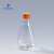 STEEMA斯蒂曼 三角细胞摇瓶 125ml【24个】密封盖 PETG材质 无菌细胞摇菌瓶锥形瓶刻度瓶 独立包装
