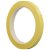 联嘉 彩色玛拉胶带 耐高温划线定位标识彩色胶带 淡黄色 8mm宽×66m长×0.05mm厚 50卷