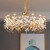 世澜轻奢全铜水晶客厅吊灯现代简约卧室灯创意个性灯具广东中山 全铜-双层-直径100+60cm-三色