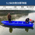 双层牛筋塑料船渔船小船加厚pe钓鱼船塑胶冲锋舟橡皮艇可配船外机 4.0米双头加宽带4个搬运把