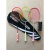 超轻耐打短柄初学小孩单支碳素羽毛球拍小学生专用拍子纤维BR688 粉色(大童9-12岁) 成品拍