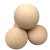 贝玛伦木球圆实木圆球手工DIY小珠子无孔 实心木球大球彩色小木球1- 9CM 直径30毫米(10个)