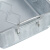 海斯迪克 HKCL-627 金属铁皮周转箱 工业加厚螺丝零件盒五金盒筐 500*400*180