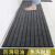 厨房地垫地毯卧室耐脏防滑门垫脚垫吸水可裁剪入户门垫定制 -整块灰色-七条纹 宽100cmX长250cm