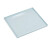 密胺塑料托盘餐具盘商用酒店塑料托盘茶盘水杯托盘收纳盘 中号-青色长方形直角28*25.5*1.5CM