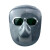 添新焊友电焊面罩面具防焊渣防冲击防护氩弧焊头戴式脸部防护 BX-6面罩配墨绿眼镜/1套