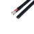 光伏电缆线黑多股软线PV1F镀锡铜太阳能电线红色2,5 4平方6直流10 6平方黑色（国标） 100m 1芯