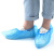 海斯迪克 一次性塑料鞋套(加厚款) 塑料防滑防尘鞋套 耐磨劳保脚套HKCL-1 1000只