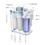 净水器直饮纯水净水机厨房过滤器自来水ro反渗透75g400G800G 800G智能型