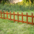 蚁揽月 pvc塑钢草坪护栏变压器围墙施工围挡 户外花园庭院绿化带围栏CP-03栅栏50cm高度每米的价格