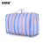 安赛瑞 编织袋 打包搬家蛇皮袋 整理收纳行李袋85×46×32cm 蓝白条纶 单个装 2A00942
