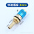 8mm氩弧焊气管水管快速接头水冷却气保焊氩弧焊机水箱软管6mm插头 插座 8mm(蓝)
