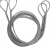 得豫工品 钢丝绳吊索具 起重工具钢缆钢索吊具 单位：条  15mm2T1M 