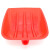 冰禹 应急工具塑料铲子塑料锹 大号红色 长460mm宽420mm含柄 BYP-243