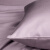雁皇（YESHON）亲肤长绒棉四件套简约柔软全棉床单被罩纯棉纯色床品套件 丝绒紫 1.8或2.0米床( 220*240cm被芯)