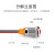 汇君（HUNJUN）10mmLED防水金属指示灯小型带线电源工作信号指示灯 红色9-24V