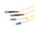 LHG 光纤跳线 LC-ST 单模双芯 黄色 25m LC/ST-SM
