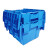 苏识 DGZZ3 带盖周转箱 600×400×365mm ( 颜色：蓝色) 物流箱斜插箱加厚配送箱