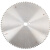 梵选 切割品铝型材锯片超薄无毛刺铝合金切割锯片一片 500*D*4.4*120T 