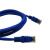 吉菲达 JF-CW5015 超五类非屏蔽成品网线 CAT5e类工程用连接跳线 1.5M 蓝色