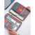 黛惑日本 证件收纳包大容量多功能票据夹护照保护套文件户口本外套整 小号藏青