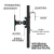 显示器屏风挂架工位办公桌显示器支架铝合金工业办公万向旋转挂架 AB可调节可挂0~5.9厘米 三代
