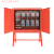 一级配电柜建筑工地临时工程用二级三级室外防雨动力柜成套配电箱 桔红色