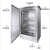 户外不锈钢网络机柜交换机功6u无线监控弱电设备柜落地24u防雨箱 201不锈钢800*600*600mm