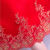 CXXPO红色连衣裙订婚敬酒服新娘2023春新款中式结婚中长款修身显瘦礼服 028中长款七分袖 S